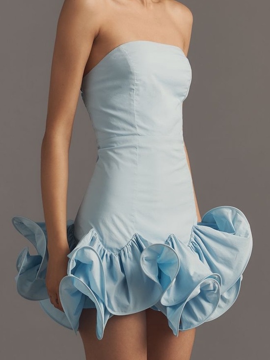 Maeve Dresses & Skirts - NWT Maeve Ruffle Mini Dress